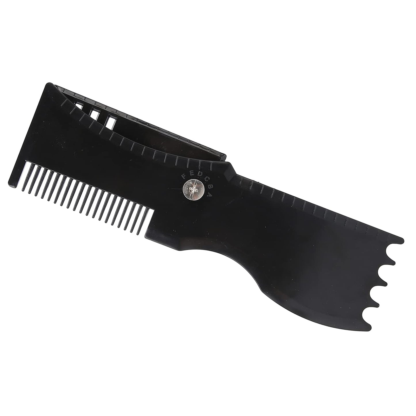 Beard Lineup Tool, Men's Beard Shaping Template Rotated Beard Styling Tool for Trimming Hairline Neckline Goatee Beauty and Personal Care Milltrip