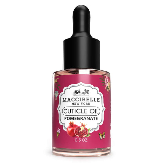 Maccibelle Cuticle Oil 0.5 oz for Dry Cracked Cuticles (Pomegranate) Beauty & Personal Care Maccibelle