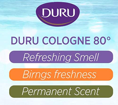 Duru Lemon Cologne 400 ml Pack of 1 (13.52 Ounce) Agua de Colonia , Colonia casera, Eau de Cologne (Unisex) For daily use, in the office, at home or Beauty & Personal Care Duru