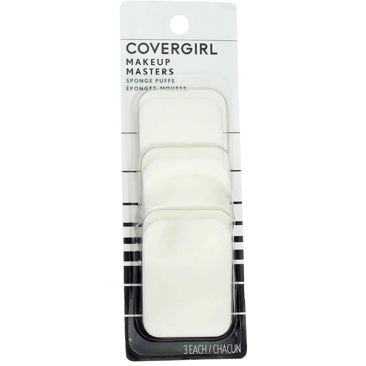 CoverGirl Makeup Masters Sponge Puffs 3 ea (Pack of 4) Beauty & Personal Care COVERGIRL