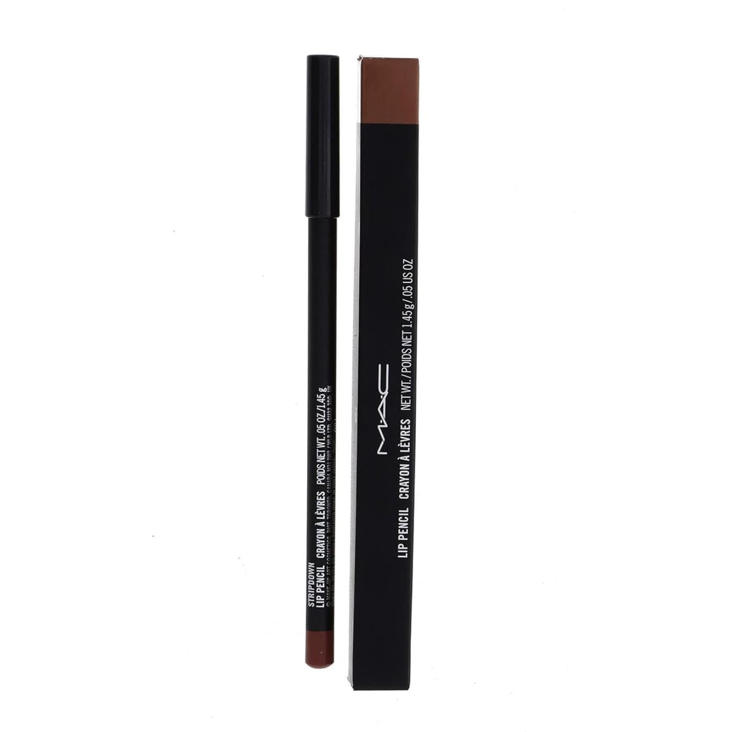Mac Lip Pencil Stripdown Creamy Brown Beige, 0.05 oz Beauty & Personal Care MAC