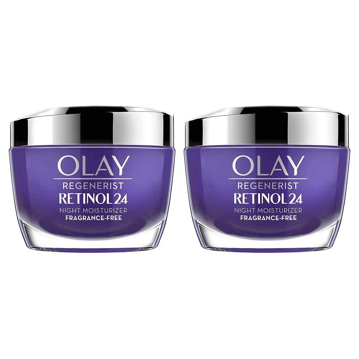 Olay Olay Regenerist Retinol 24 Night Creamcount 2 X 1.7 Ounce ( Net Wt 3.4 Ounce ), Beauty & Personal Care Olay