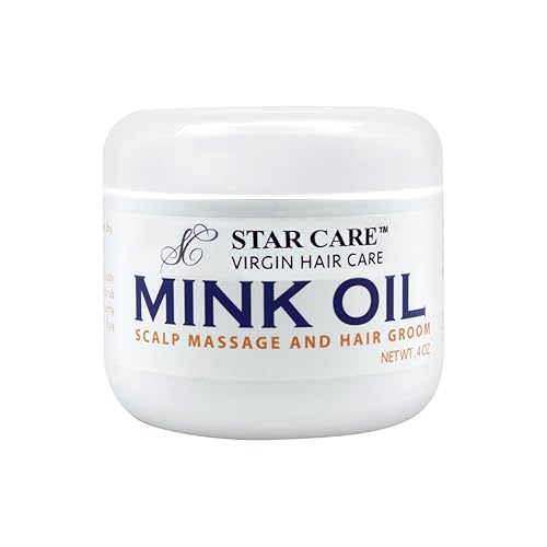 STAR CARE Virgin Hair Care Mink Oil 4oz Beauty & Personal Care STAR CARE