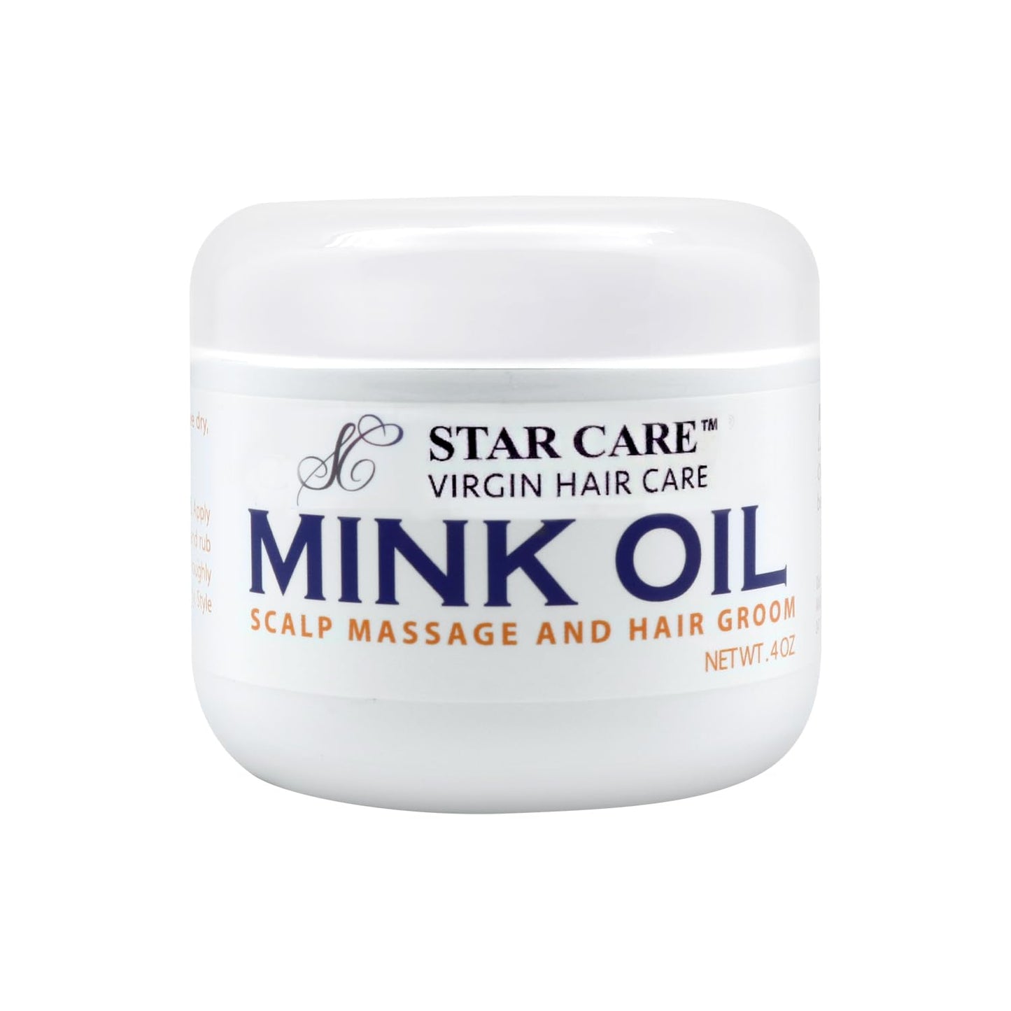 STAR CARE Virgin Hair Care Mink Oil 4oz Beauty & Personal Care STAR CARE