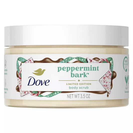 Dove Peppermint Bark Body Scrub - 3.5 oz Exfoliating Scrub, Moisturizing & Smoothing Skin Care Beauty & Personal Care Dove