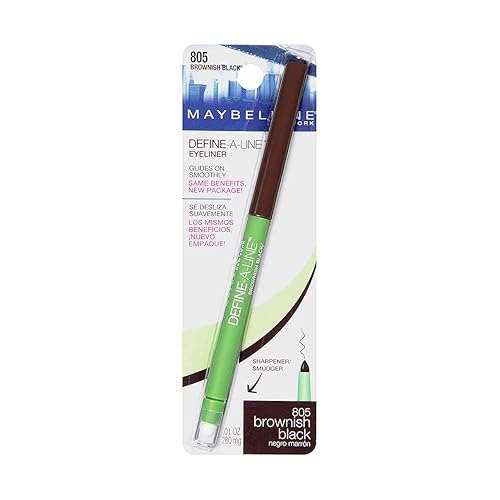 Maybelline New York Define-A-Line Eyeliner, Brownish Black, 0.01 fl. oz. Beauty & Personal Care MAYBELLINE
