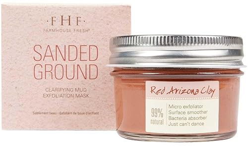 FarmHouse Fresh Sand Your Ground Clarifying Mud Exfoliation Mask, 3.2 Fl Oz (Pack of 1) Beauty & Personal Care FarmHouse Fresh