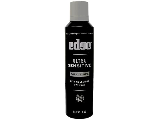 Edge Shave Gel, Fragrance Free, Ultra Sensitive 7 oz (Pack of 8) Beauty & Personal Care Edge