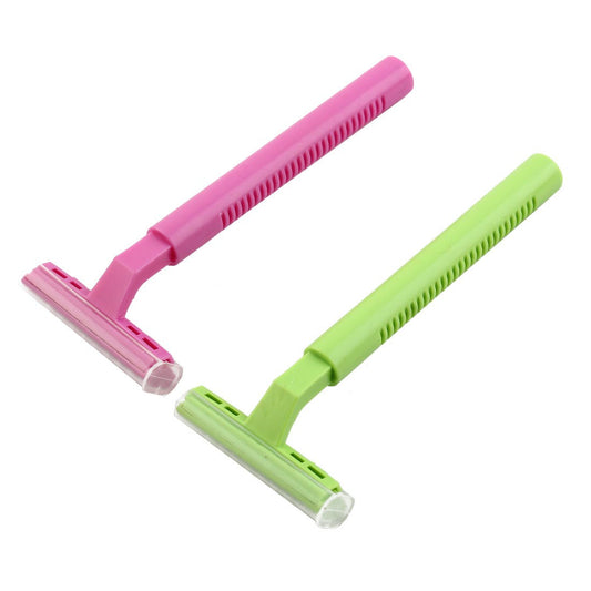 Ruilogod Women Plastic Shell T Shaped Hair Razor Shaver Trimmer Remover 2 Pcs (id: 274 788 05c 3dd 3f6 Beauty and Personal Care Ruilogod