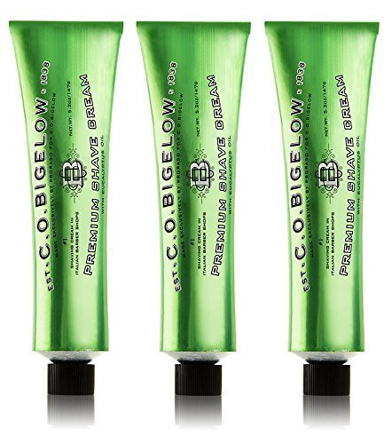 C.O. Bigelow C. O. Bigelow Premium Shave Cream with Eucalyptus Oil 5.2 Ounce (Pack of 3) Beauty and Personal Care C. O. Bigelow