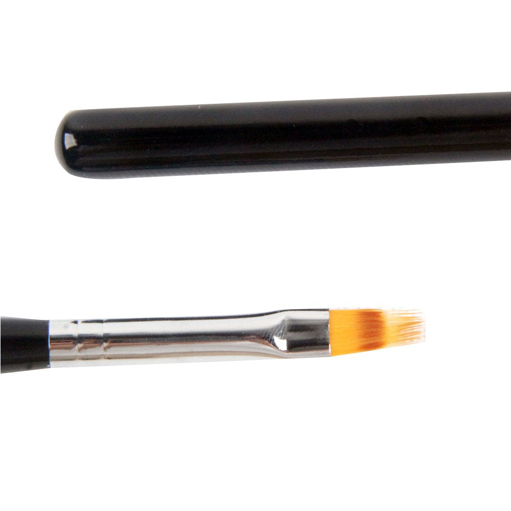 BQAN 2 Pc Nail Ombre Brush Pro Nail Art Tools, UV Gel Nail Art Painting Brush With Wood Handle Beauty & Personal Care BQAN