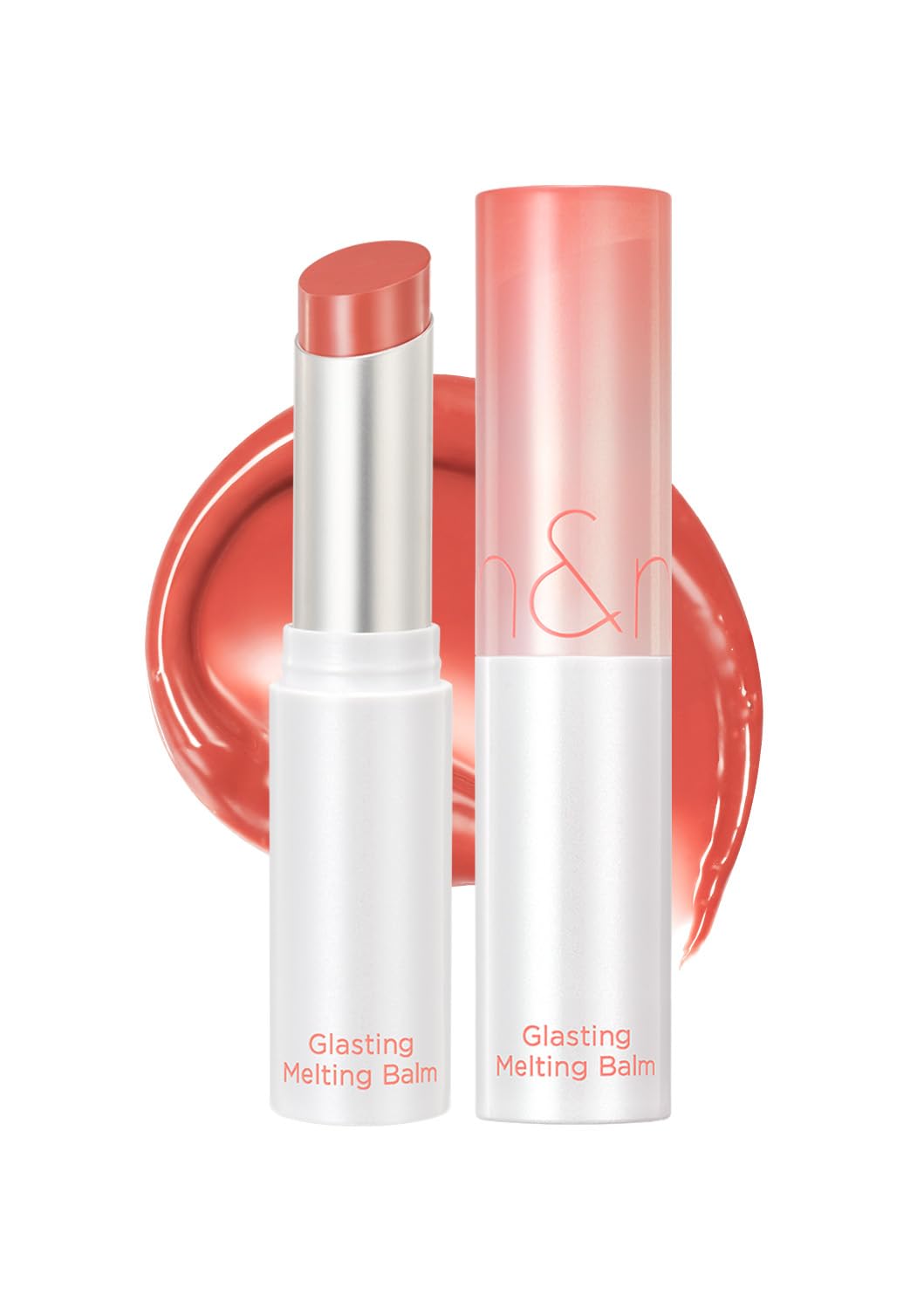 rom&nd GLASTING MELTING BALM 03 Sorbet Balm: K-Beauty Hydrating Tinted Lip Gloss for Crystal-Clear Water-Gloss Shine & Long-Lasting Comfort Beauty and Personal Care rom&nd
