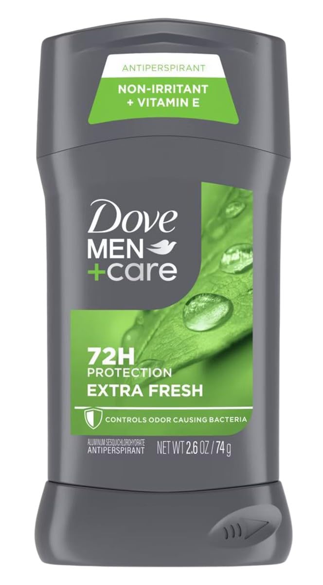Dove Men + Care 48 Hour Antiperspirant Stick, Extra Fresh, 2.7 Ounces, Pack of 6 Beauty and Personal Care Dove