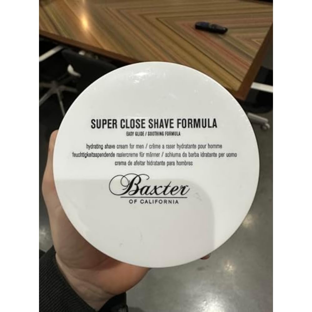 Baxter of California Super Close Shave Formula for Men - Easy Glide - Soothing Formula - Tea Tree Oil, Witch Hazel & Peppermint - 8 oz Beauty and Personal Care Baxter of California