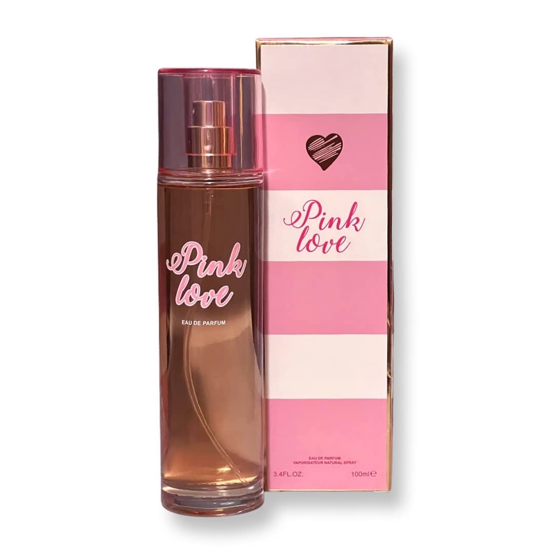 United Scents Pink Love Eau de Parfum for Women | 3.4 Fl Oz Enthralling Raspberry Orange Bergamot and Vanilla Notes | Light Fragrance for Everyday Use Beauty & Personal Care United Scents