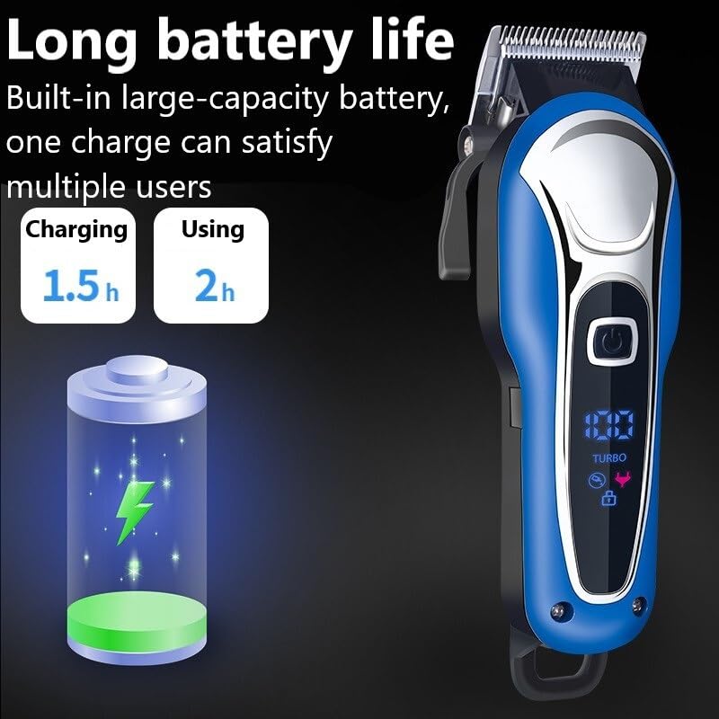 GLESVOWIO Hair Clippers for Men Clipper Professional Men's Electric Beard Knife Cordless(Km1995) Beauty and Personal Care GLESVOWIO