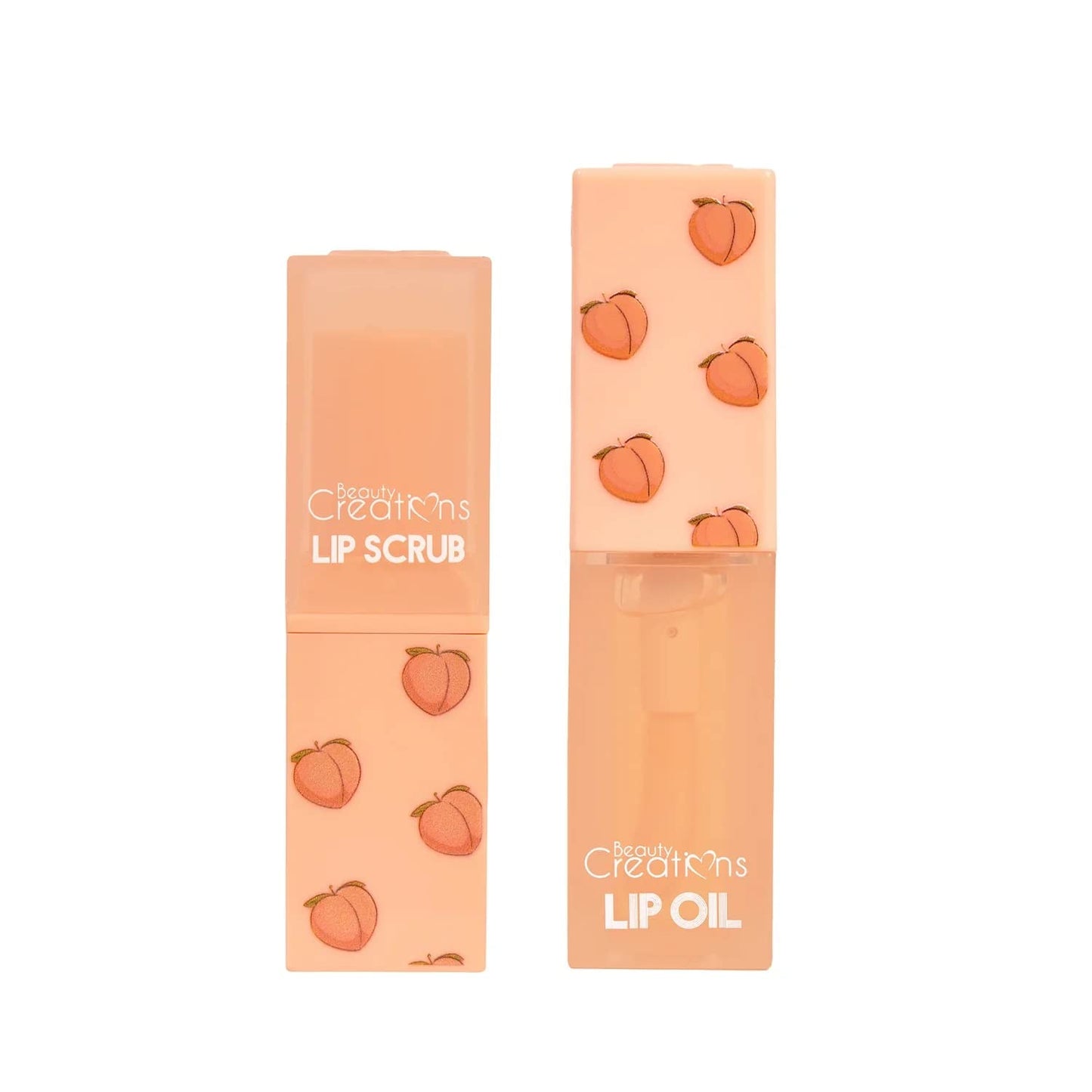 Prestige Biatta Lip Care Scrub and Lip Oil Duo Peach Scented Beauty and Personal Care Prestige Biatta