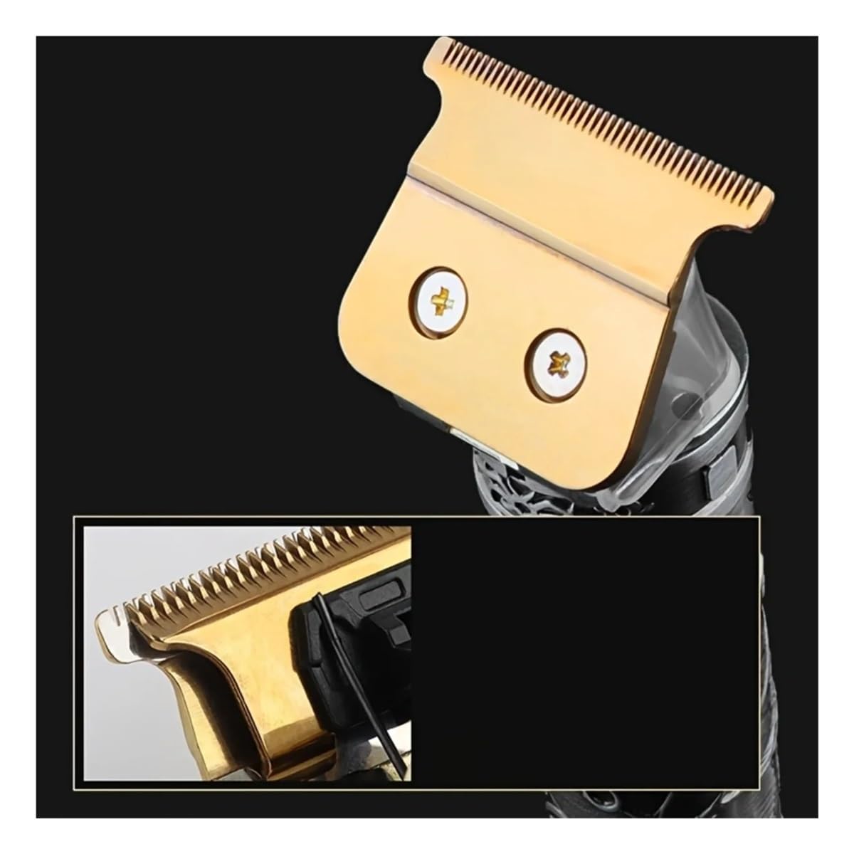 Razors HIENA Professional Barber Trim Three-Piece Set, USB Charging, Small and Lightweight for Home, Family or Travel Easy to Carry Beauty and Personal Care EWKYLSEM