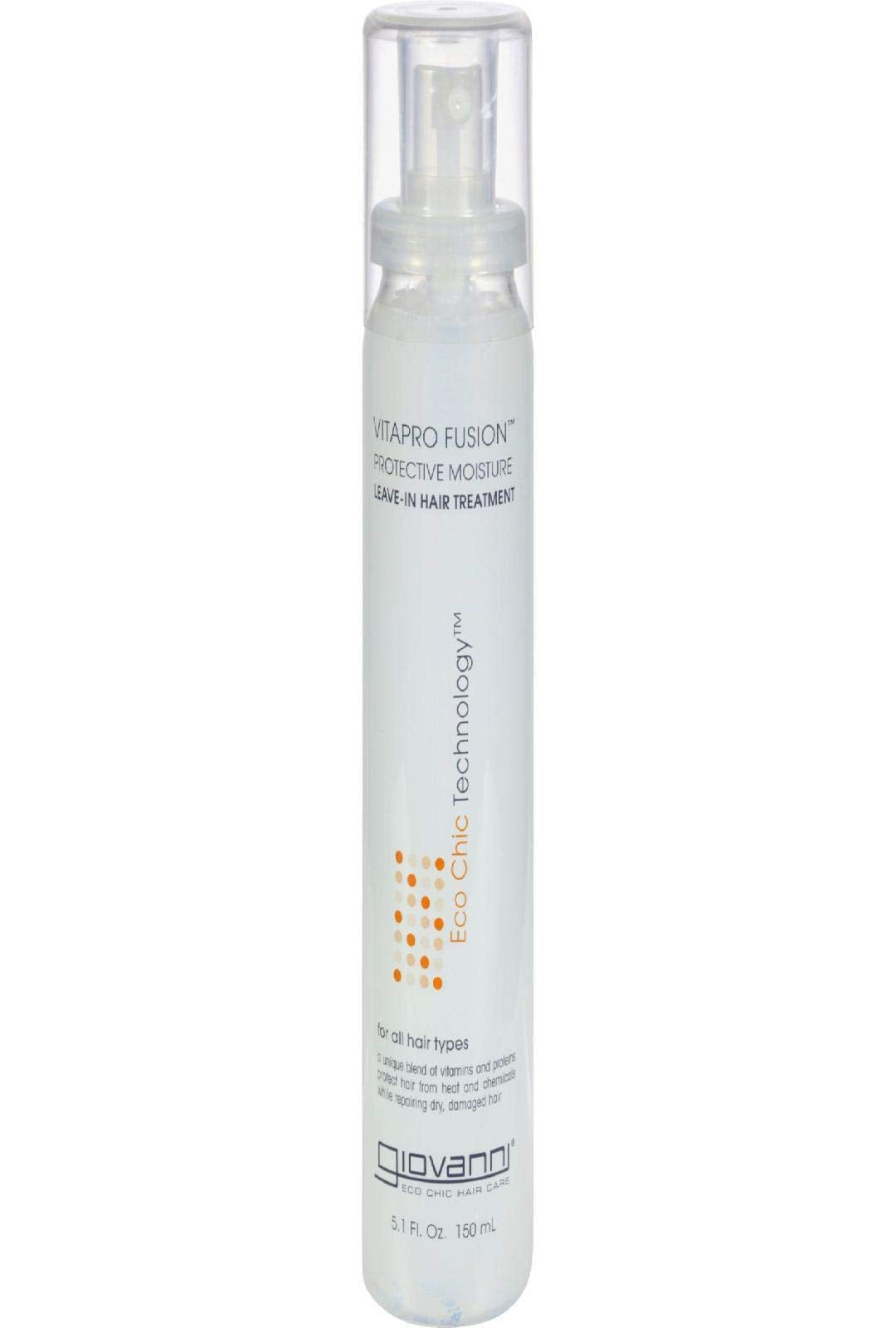 GIOVANNI- Eco Chic VitaPro Fusion Leave-In Hair Treatment- Protective Moisture for All Hair Types (5.1 Ounce) Beauty & Personal Care GIOVANNI