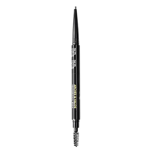 Arches and Halos 2 in 1 Defining Eyebrow Pencil and Powder - Brow Powder with Spoolie Brush - Shape and Fill for Natural Look - Espresso - 0.017 oz Beauty & Personal Care Arches & Halos
