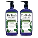 Dr Teal's Body Wash with Pure Epsom Salt, Relax & Relief with Eucalyptus & Spearmint, 24 fl oz (Pack of 2) Beauty & Personal Care Dr Teal's