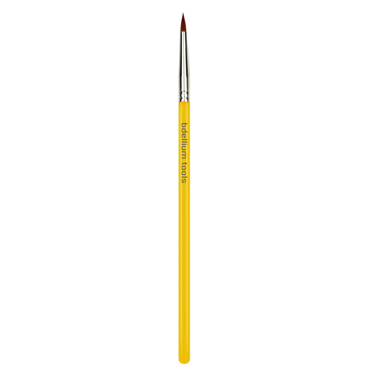 Bdellium Tools Professional Makeup Brush - Studio Series 710 Eye Liner - With Soft Synthetic Fibers, For Lining the Eyes (Yellow, 1pc)
