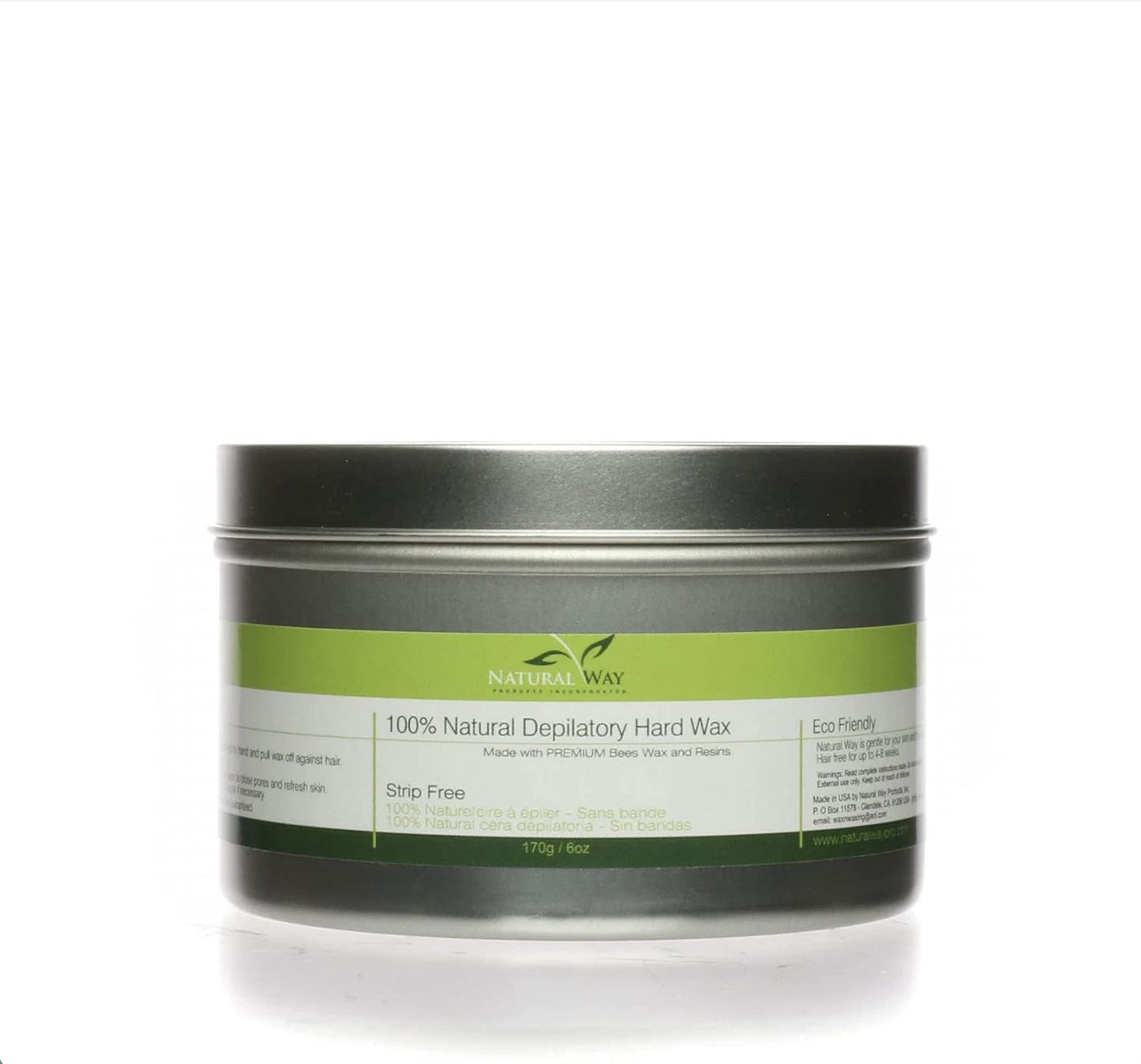 Natural Way 6oz/170g Depilatory Hard Wax Beauty and Personal Care Natural Way