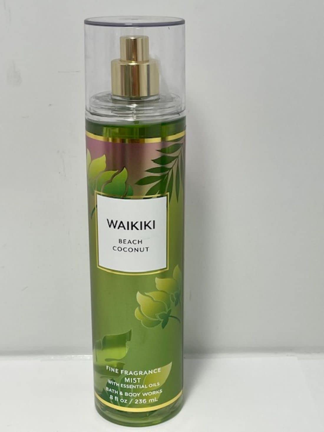 Bath & Body Works Waikiki Beach Coconut 8.0 oz Fine Fragrance Mist Beauty & Personal Care Bath & Body Works