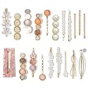 Mehayi 20 PCS Pearls Hair Clips Fashion Korean Style Acrylic ResinHairpins / Barrettes for Women and Ladies Girls Headwear Styling Tools Hair Beauty & Personal Care Mehayi