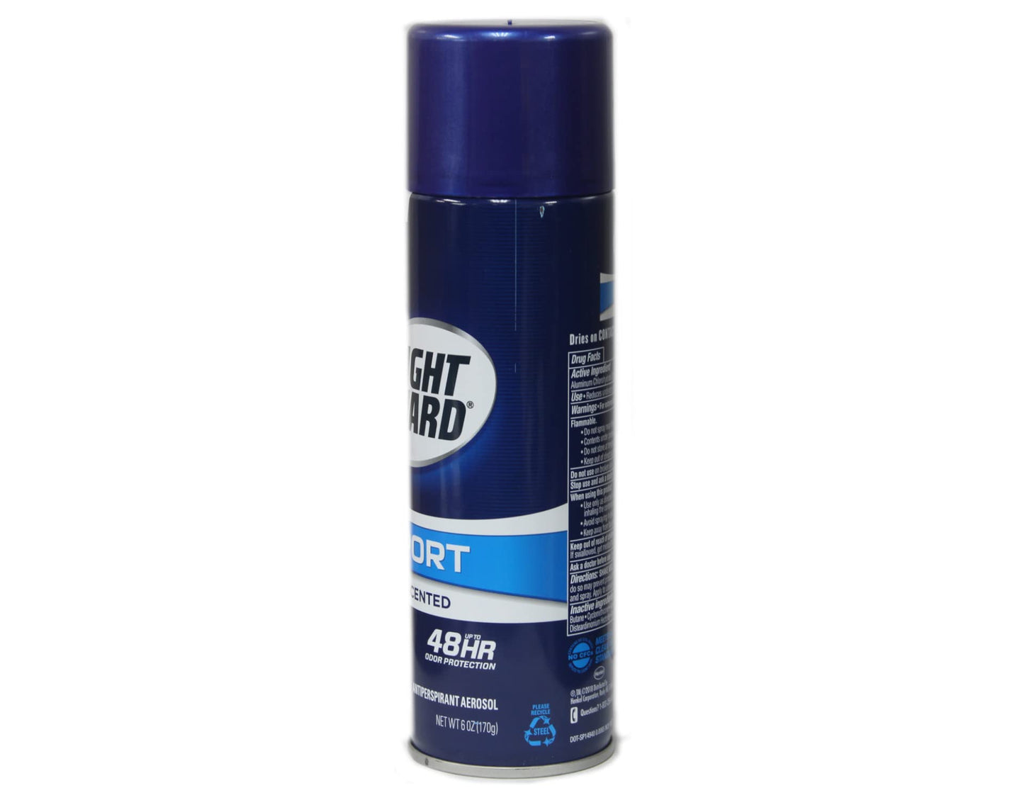 Right Guard Sport Unscented Aerosol Antiperspirant Spray 6 oz (Pack of 2) Beauty and Personal Care Right Guard