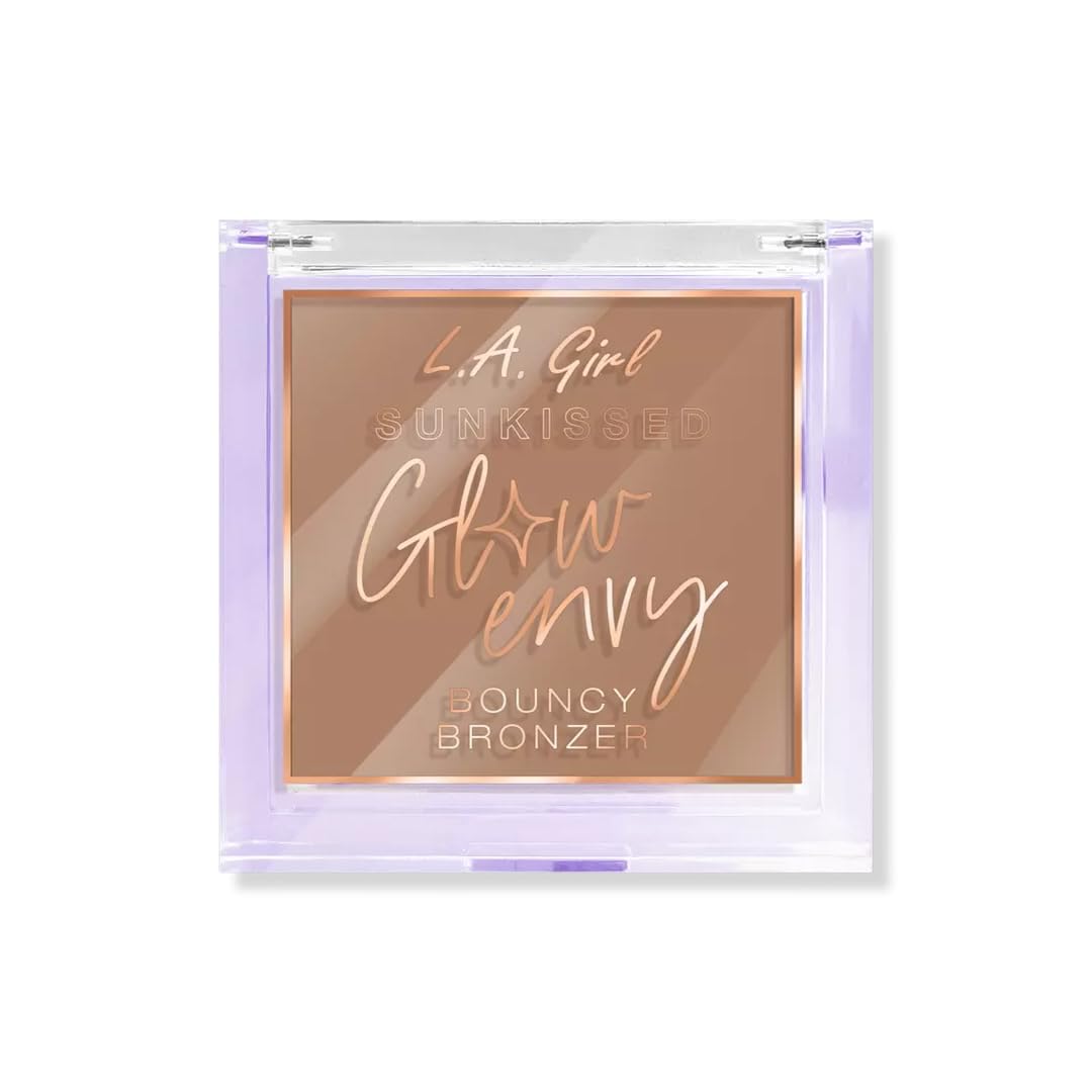 L.A. GIRL Glow Envy Bouncy Bronzer for Women, Sunkissed Glow Bronzer for Makeup with Goodness of Jojoba Oil, Squalene, & Vitamin E, Long-Wearing Beauty & Personal Care L.A. Girl