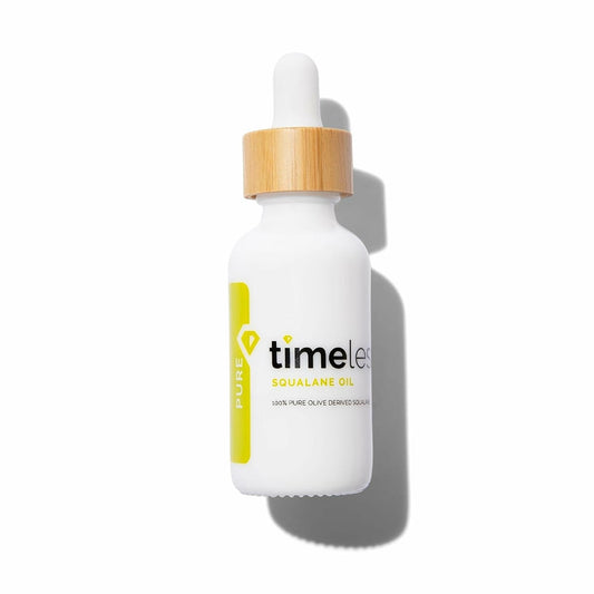 Timeless Skin Care Squalane Oil 100% Pure - Plant-Based Face Oil - Fragrance-Free - For Dry Skin - Moisturizing - 1 oz Beauty & Personal Care Timeless Skin Care