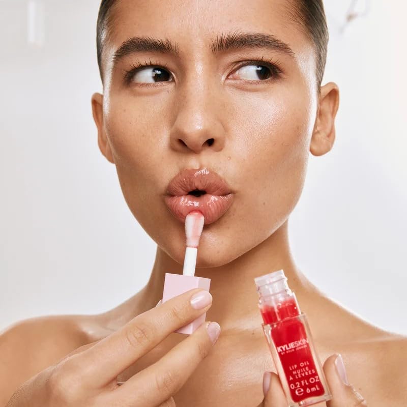 Kylie Skin Lip Oil by Kylie Jenner Pomegranate 0.2 fl oz Beauty and Personal Care KYLIE