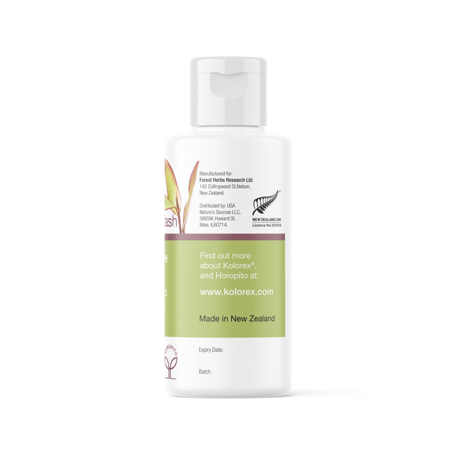 Kolorex Intimate Care Horopito Wash - pH Balanced Body Wash for Men & Women - with Horopito, Aloe Vera & Tea Tree - Gentle Cleanser for Sensitive Beauty & Personal Care Kolorex