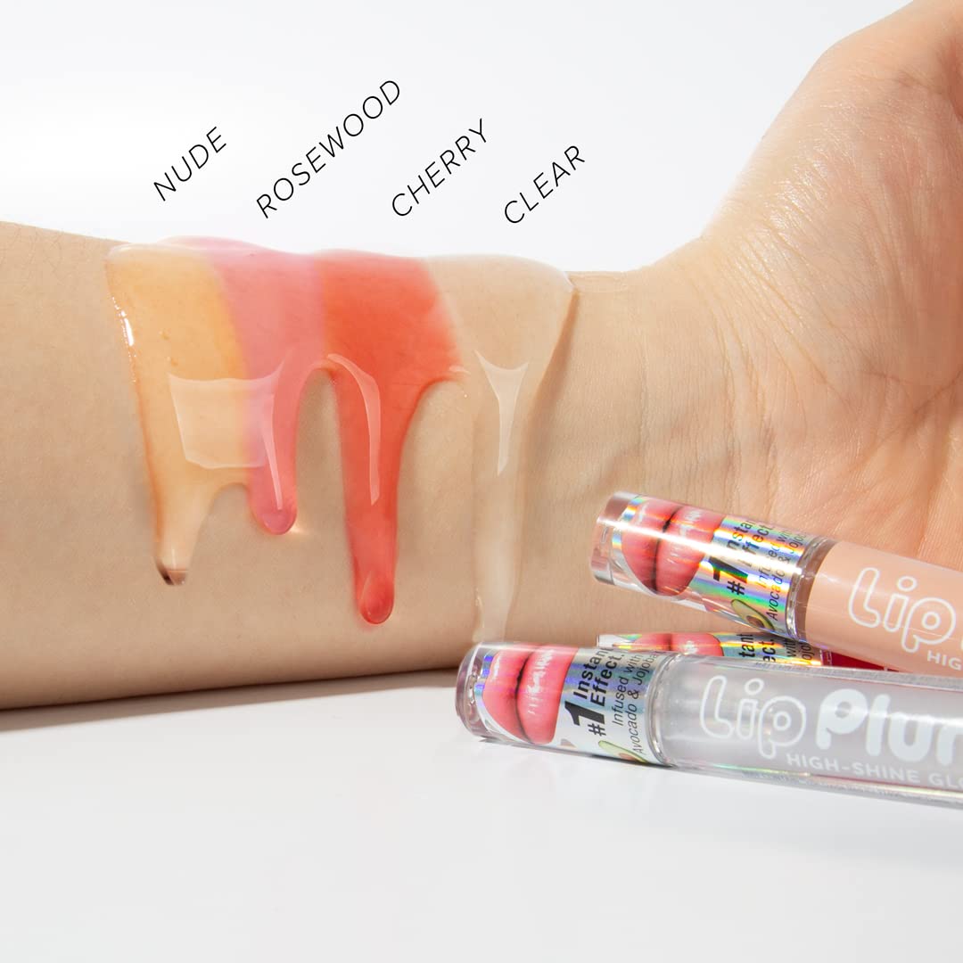 Absolute New York Lip Plump High-Shine Gloss MLPG01 Clear Beauty & Personal Care Absolute New York