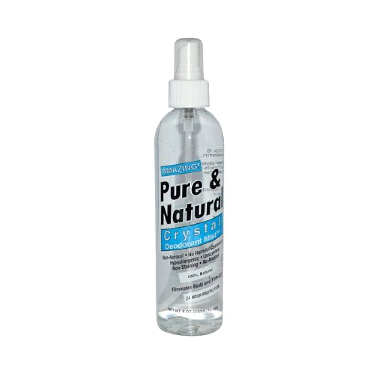 Thai Deodorant Stone Pure & Natural Crystal Pump, Deodorant Mist - 8 Oz Beauty & Personal Care Thai Deodorant Stone