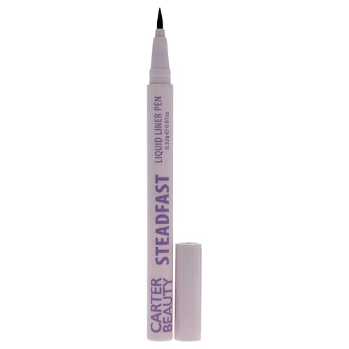 Carter Beauty Steadfast Liquid Liner Pen - Super Soft, Pigmented, Smooth Formula - Fine-Tipped, Precise Applicator Tool - Vegan And Cruelty Free Beauty & Personal Care Carter Beauty
