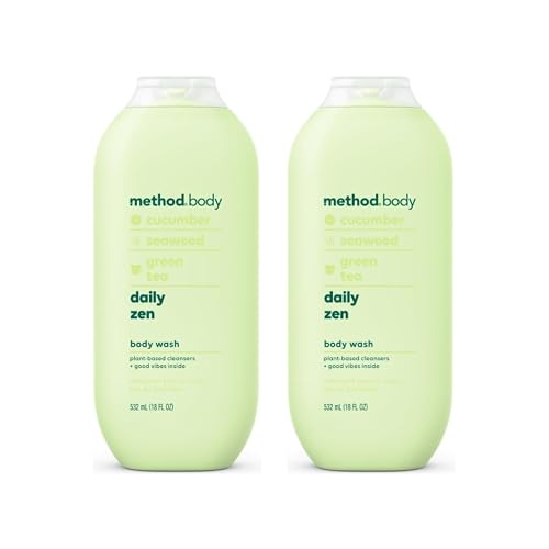 Method Body Wash, Daily Zen, 18 Ounce (Pack of 2) Beauty & Personal Care Method