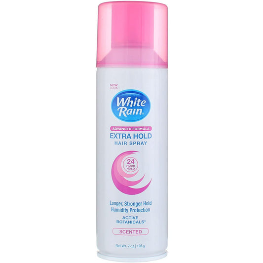 White Rain Hair Spray Aerosol Extra Hold 7 Ounces (Value Pack of 4) Beauty & Personal Care White Rain