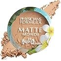 Physicians Formula Matte Monoi Butter Bronzer Matte Bronzer Powder Face Makeup, Dermatologist Tested, Light Bronzer Beauty & Personal Care Physicians Formula