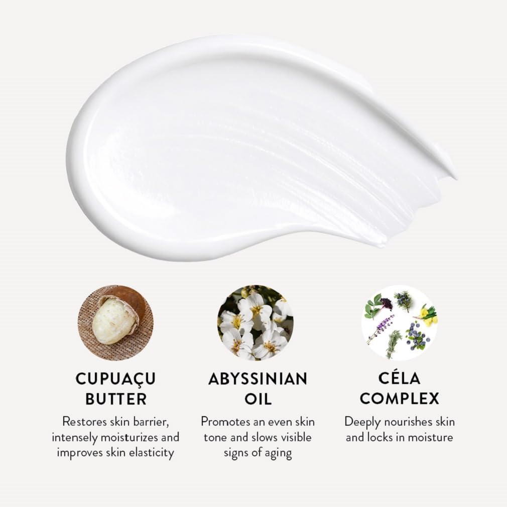 Céla Crème de la Crème Light Body Cream | 480?ml Hydrating & Moisturizing Lotion with Grapefruit Essential Oil - Soft, Smooth, Radiant Skin Daily Beauty & Personal Care Céla