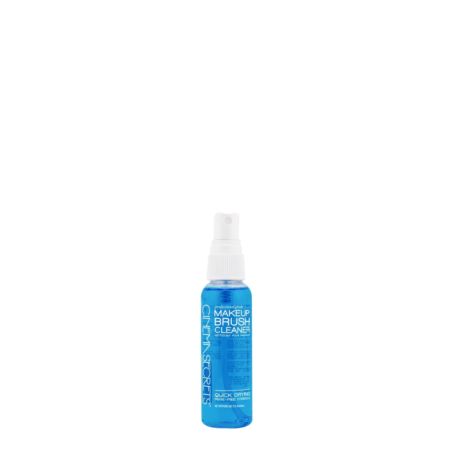 Cinema Secrets Original Blue Vanilla Makeup Brush Cleaner Spray - Professional Cleanser for Makeup Brushes - Quick-Drying, Rinse-Free Formula Beauty & Personal Care CINEMA SECRETS