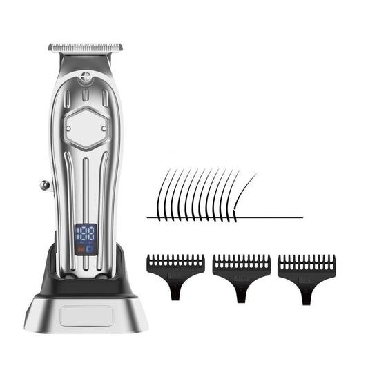 EWKYLSEM Hair Clipper Salon Quality LCD Digital Electric Haircut Machine Shaver Hairdressing Styling Tool with USB Charging Option(Gold) Beauty and Personal Care EWKYLSEM