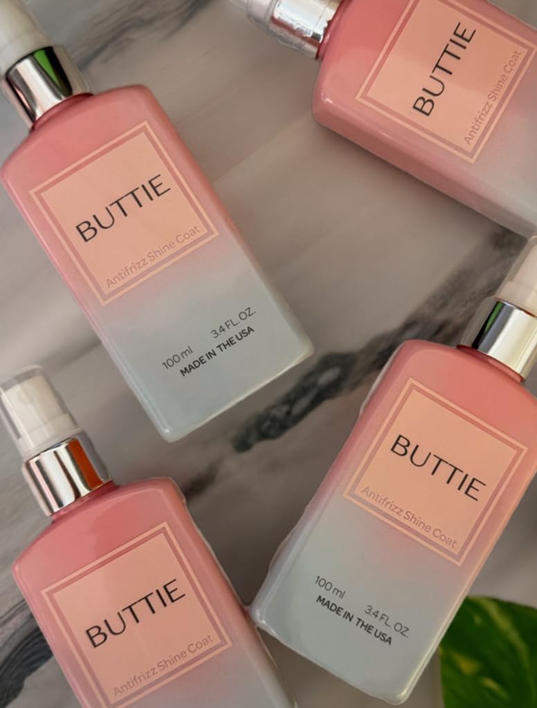Buttie Antifrizz Shine Coat - Frizz Control & Gloss for Silky, Smooth Hair Beauty & Personal Care Buttie