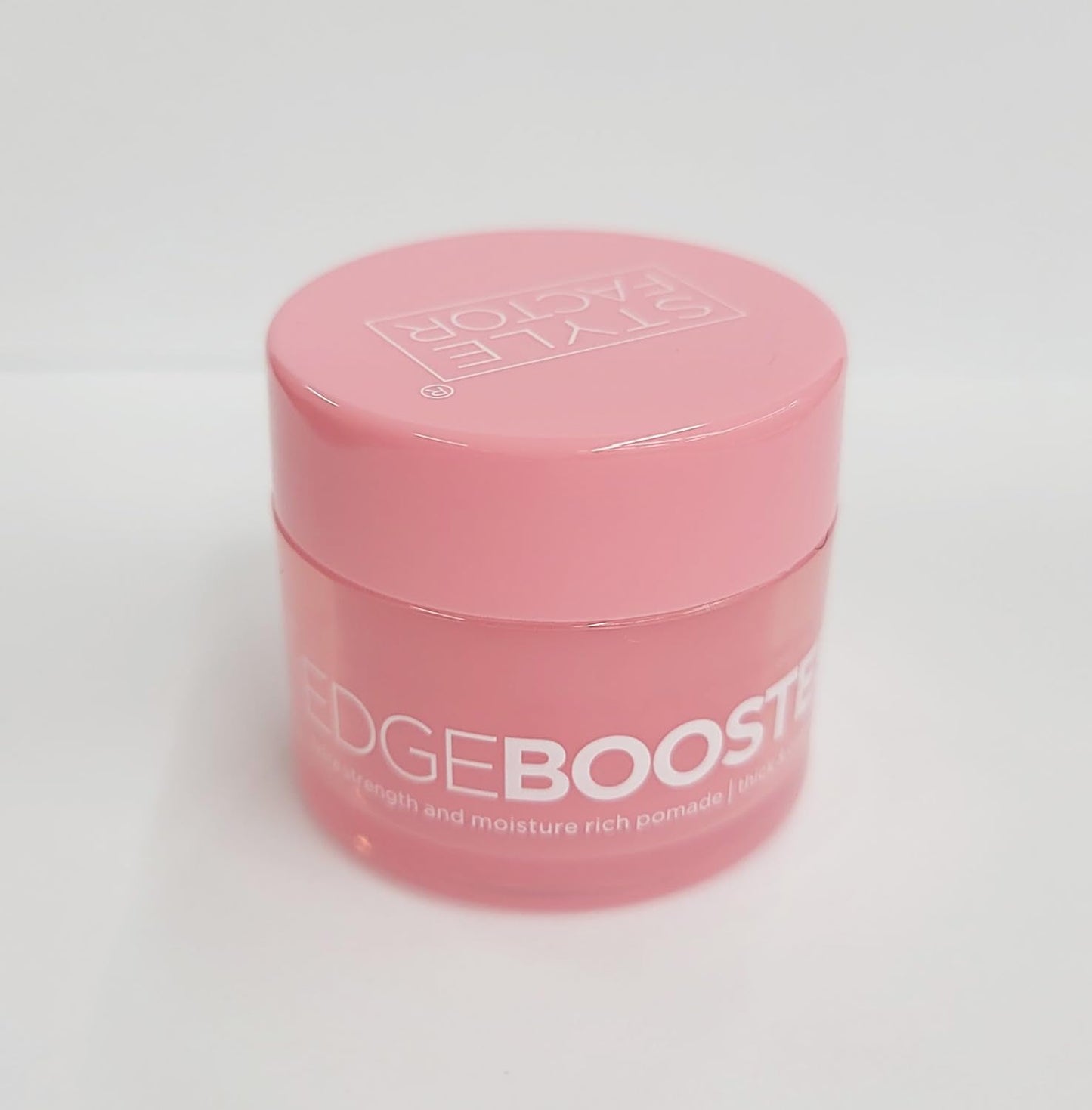 Style Factor Edge Booster Extra Strength and Moisture Rich Pomade 0.85oz Mini Travel Size (0.85oz, Pack of 1, Pink Sapphire) Beauty & Personal Care Style Factor