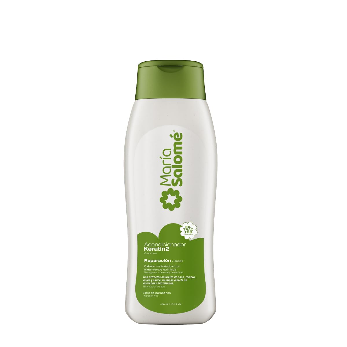 Maria Salome Keratin2 Hair Repair and Loss Prevention kit of Shampoo 13.5 fl.oz. - Conditioner 13.5fl.oz. - Cream 11.8 fl.oz. Natural Products Beauty & Personal Care Maria Salome