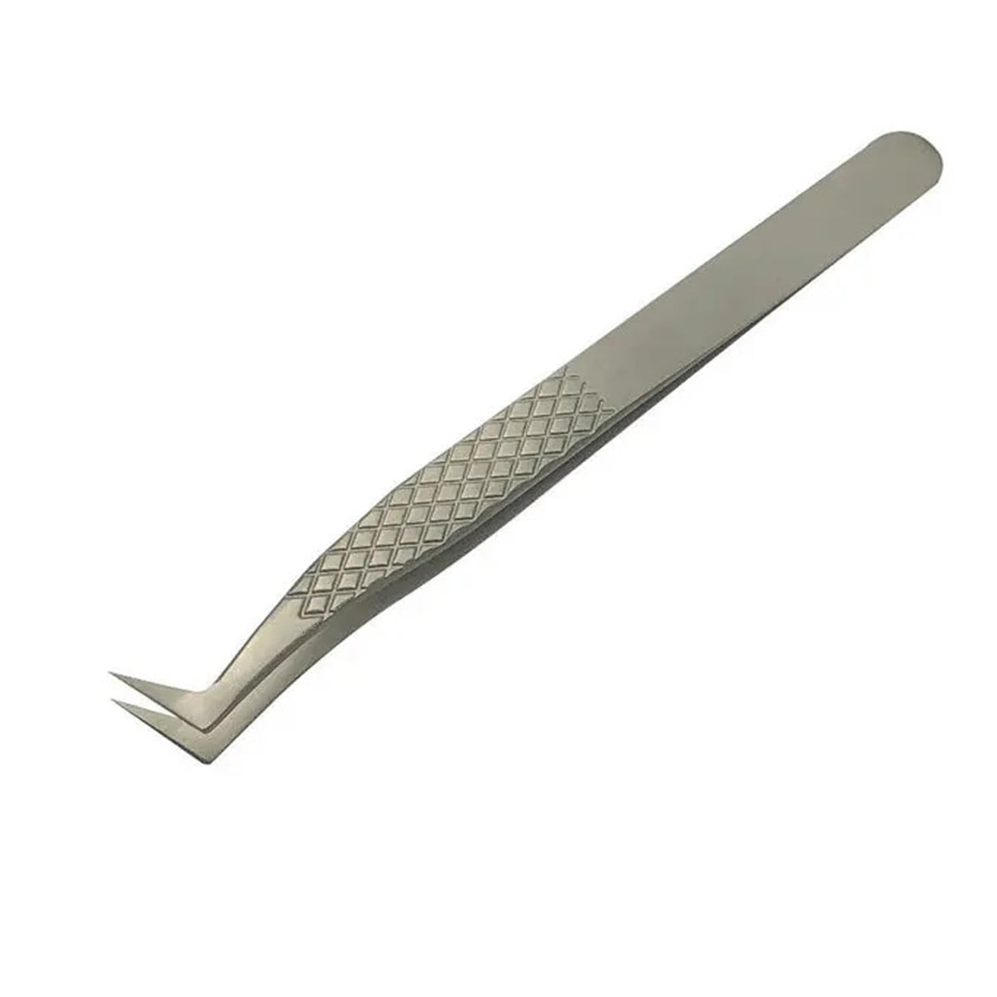 Eyelashes Tweezers Stainless Steel Superhard Anti-static Tweezers For Eyelash Extensions Lashes Tools(Grey) Beauty and Personal Care ZXYZXYZZ