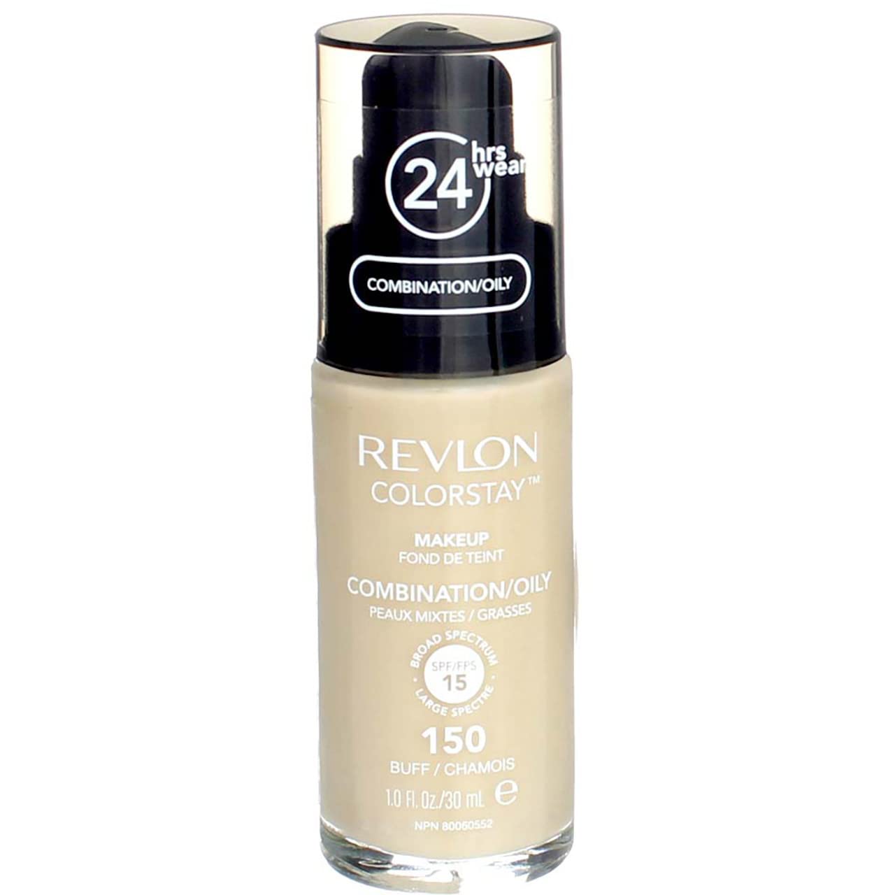 Revlon Colorstay Foundation 24hrs Makeup 30ml | RRP 12.49 | (Buff 150 Combination/Oily Skin) by Revlon Beauty & Personal Care REVLON