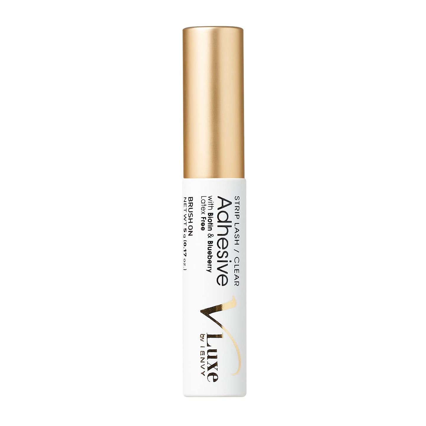 V Luxe by iEnvy Waterproof Strip Lash Adhesive Clear, Latex-FREE, Biotin Infused Beauty & Personal Care i•ENVY