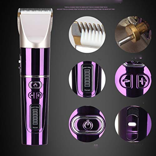 ZUIAI Men's LED Display Professional Electric Hair Clipper Charging Method Hair Clipper Trimmer Beauty and Personal Care ZUIAI
